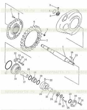 sprocket support ass’ y