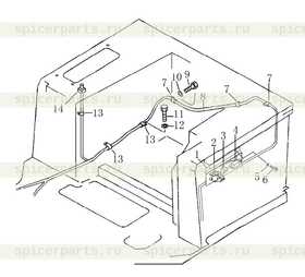 Реле стартера 216537 (JD23) 24v