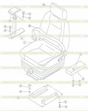 armrest(R.H.)