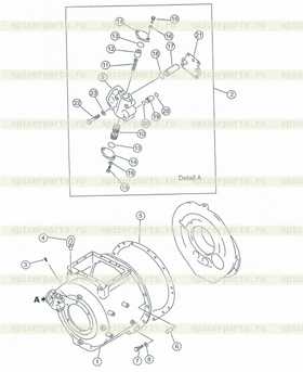 transmission case ass'y