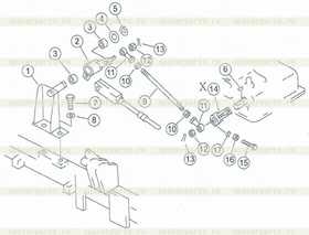 nut M10*1.25