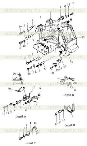 bracket, L.H