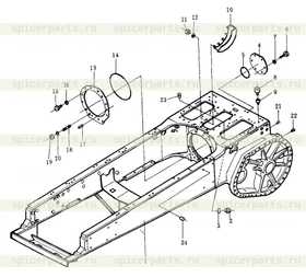 steering case and main frame