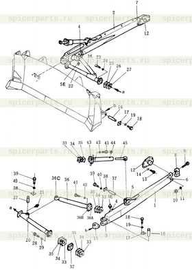 bracket, R.H(welded)