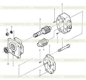 case, gear pump