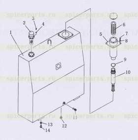 hydraulic tank