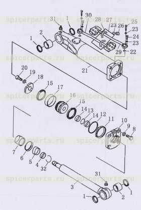 head, cylinder