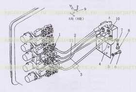 adjusting angle cylinder R.h