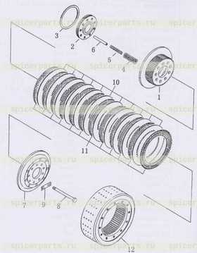 plate, gear inner