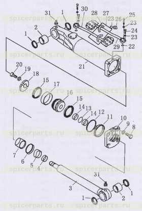 head, cylinder