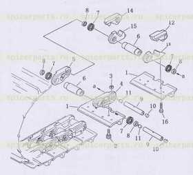 link master, R.H. bushing side