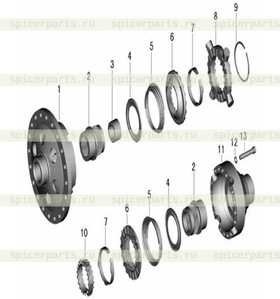 SPLINE HOUSING