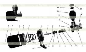 Oil -inlet valve