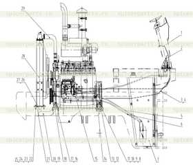 Steel tube assembly