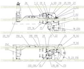 Oil return hose Ф 25