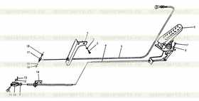 set plate for extinguishing cable