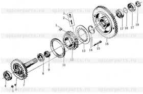 input shaft,counter shaft