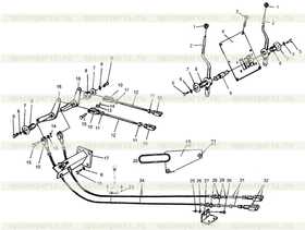 clip for control cable