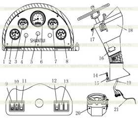 GAUGE, OIL PRESSURE