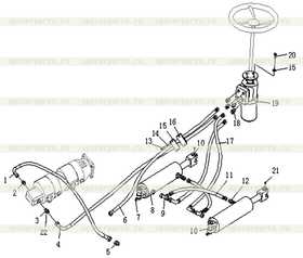 STEERING CYLINDER