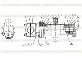 Совмещенное уплотнительное кольцо D110 для отверстия