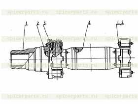 Болт М12 х 55 -10.9