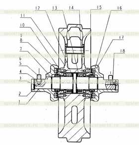 Болт М20 х 70