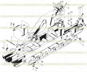 INNER GUARD PLATE, LEFT UNDERCARRIAGE