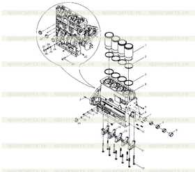 Cylinder block 13054600