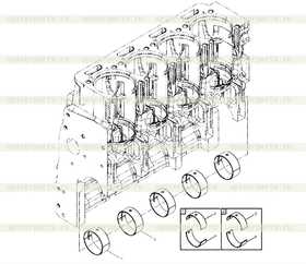 Bearing shell 13034906