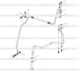 Lubricating pipe 12191070