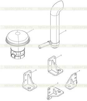 Exhaust Gas Injecting Pipe Assembly