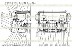 Cab weld assy