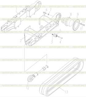 Track Roller And Idler Device