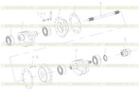 Eccentric Shaft Left