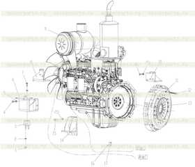 Diesel Engine SC7H190.2G2