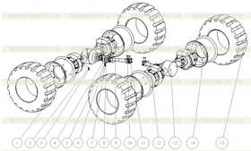 Drive axle ZL16E