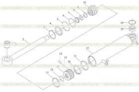 PU Dustproof ring 45X53X7.8