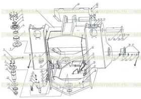 Палец сочленения 7x165/6A7