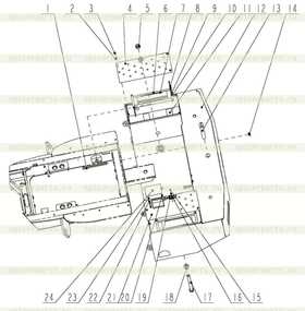 Bolt M12X25 GB/T5783-2000