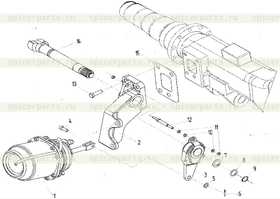 Brake camshaft(left)