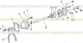 NPT1/8 square cone threaded plug