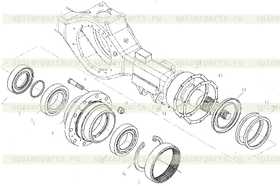 Oil baffle disc