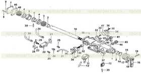 gas pipe assy.