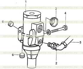 gas pipe assy.