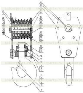 retaining plate assy