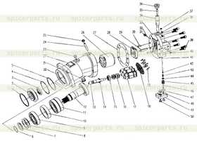 pressure adjusting guide rod