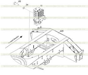 Outrigger control valve