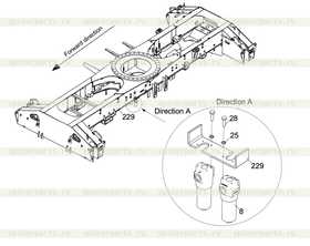 High-pressure oil filter