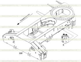 Relief control valve block